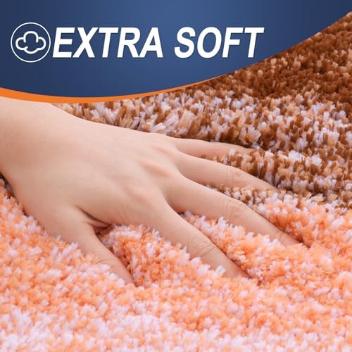 OLANLY Bathroom Runner Rug 47x24, Extra Soft Absorbent Microfiber Bath Rugs