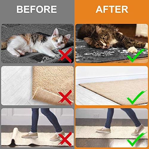 ZONGOOL 36PCS Rug Tape Non Slip Rug Pad Grippers Double Sided Carpet Tape