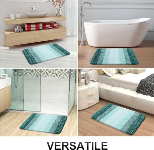 OLANLY Large Bathroom Rugs 50x30, Extra Soft Absorbent Microfiber Bath Rugs