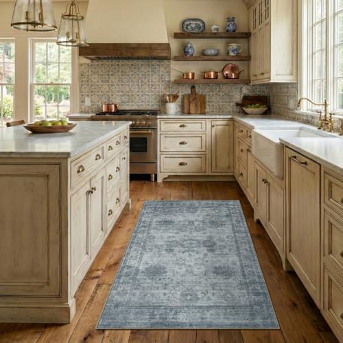Homemate Washable Rug 4x6 Area Rugs - Vintage Rugs for Living Room
