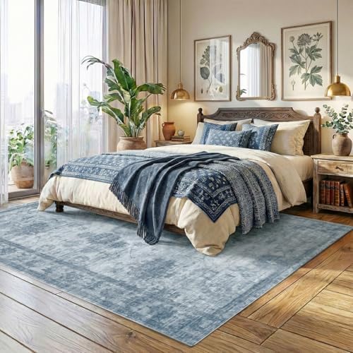 Homemate Washable Rug 10x14 Area Rugs - Vintage Rugs for Living Room