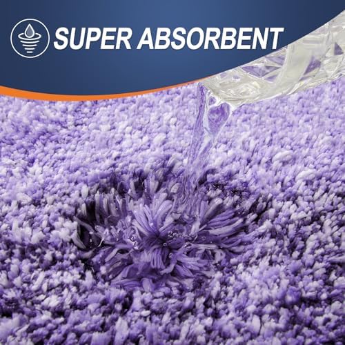 OLANLY Small Bathroom Rugs 24x16, Extra Soft Absorbent Microfiber Bath Rugs