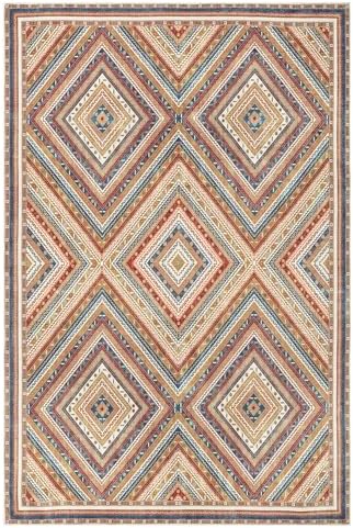 Keen Home Design Vintage Washable Area Rug, Non-Slip Low Pile, 6x9