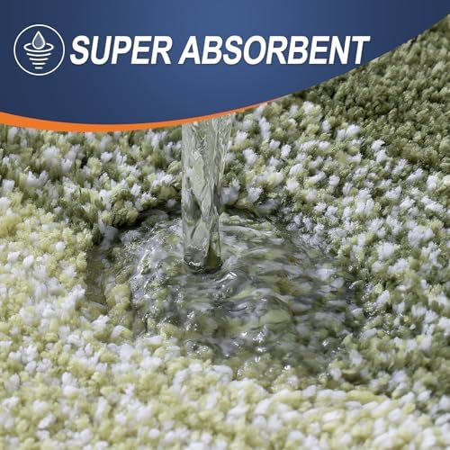 OLANLY Bathroom Runner Rug 40x24, Extra Soft Absorbent Microfiber Bath Rugs