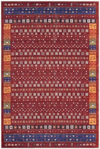 Keen Home Design Vintage Washable Area Rug, Non-Slip Low Pile, 8x10