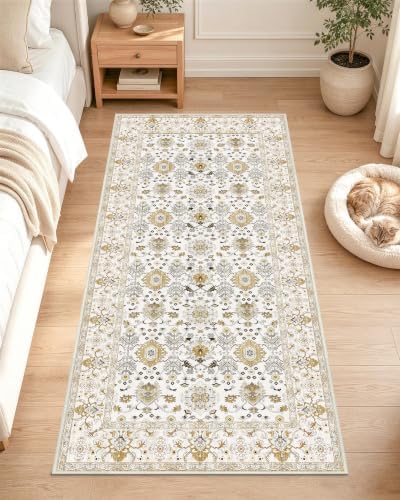 OLANLY 2x5 Washable Runner Rug, Soft Non Slip Carpet for Hallway Kitchen