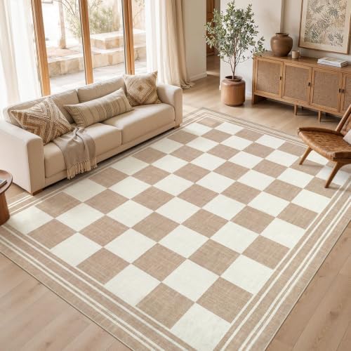 cotiled Boho 10x12 Area Rug for Living Room: Large Moroccan Washable Rug