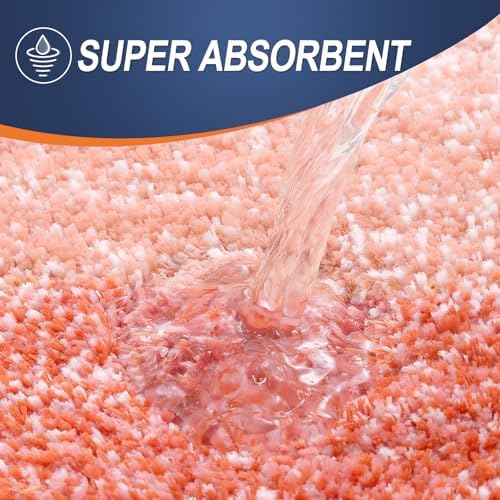 OLANLY Bathroom Runner Rug 40x24, Extra Soft Absorbent Microfiber Bath Rugs