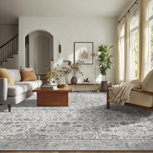 Machine Washable Rugs for Living Room: 9x12 Area Rugs for Bedroom