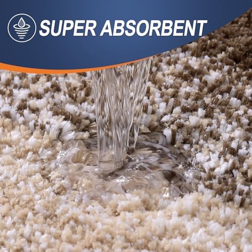 OLANLY Bathroom Runner Rug 47x17, Extra Soft Absorbent Microfiber Bath Rugs