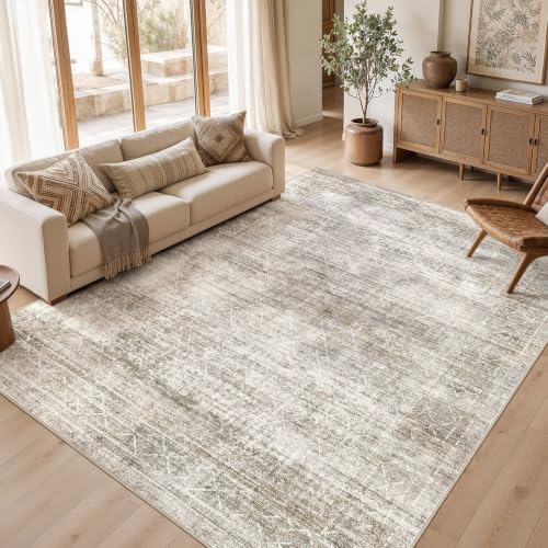 cotiled Boho 10x14 Area Rugs for Living Room: Large Moroccan Washable Rug