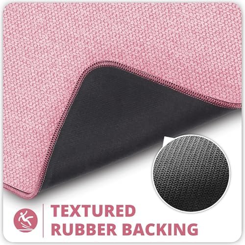 Bath Mat,Ultra Thin Bathroom Rugs,Rubber Bath Mats for Bathroom,Bath rugs