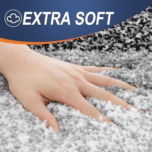OLANLY Bathroom Runner Rug 59x20, Extra Soft Absorbent Microfiber Bath Rugs