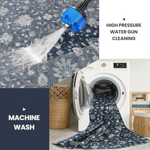 8x10 Boho Washable Area Rugs for Living Room,Bedroom,Dining Room,Nursery