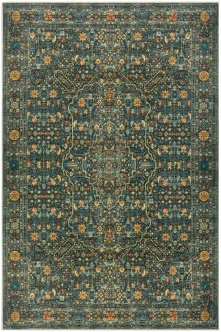 Keen Home Design Vintage Washable Area Rug, Non-Slip Low Pile, 8x10