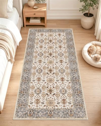 OLANLY 2x5 Washable Runner Rug, Soft Non Slip Carpet for Hallway Kitchen