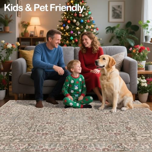 2x3 Area Rug Washable Entry Rug Soft Carpet (Moss)