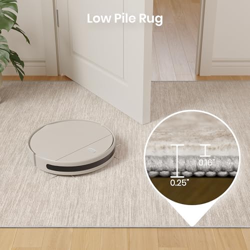 Valenrug 7x9 Area Rug Non Slip, Washable Area Rugs for Living Room, Beige