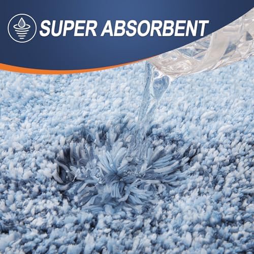 OLANLY Bathroom Rugs Mat 34x21, Extra Soft Absorbent Microfiber Bath Rugs