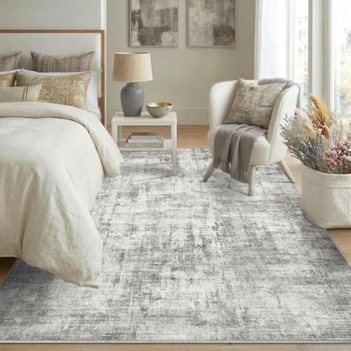 5x7 Area Rugs Washable Living Room Rug Non Slip Soft Carpets