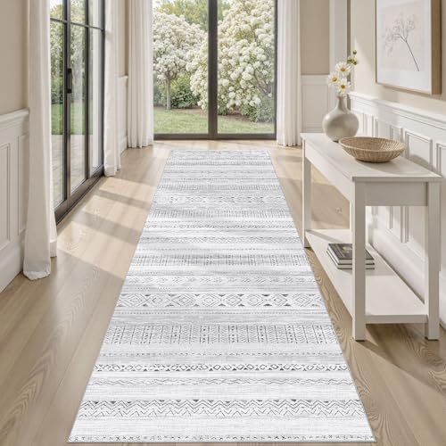 cotiled Hallway 2.6x8 Runner Rugs Washable Boho Moroccan Soft Rug