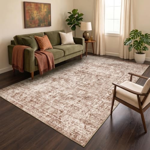 Homemate Washable Rug 6x9 Area Rugs - Vintage Rugs for Living Room