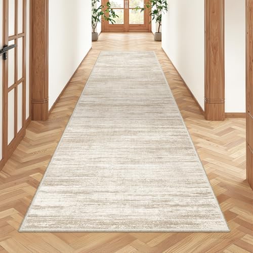 2x7 Runner Rug Non Slip,Washable Hallway Runner Rug,Brown