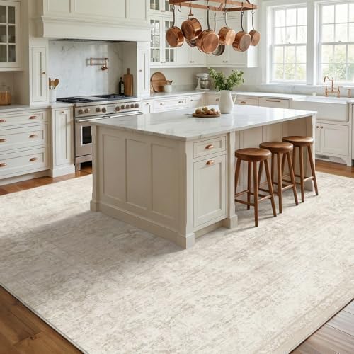 Homemate Washable Rug 10x14 Area Rugs - Vintage Rugs for Living Room