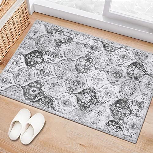 Lahome Moroccan 2x3 Rugs for Entryway, Soft Kitchen Rugs Non Slip Washable
